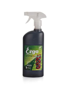 Orgo Organic Plant Booster A Ready to Spray Organic Fertilizer Best for Indoor - Outdoor Plants and Crops 100% Natural Liquid Fertilizer of 575 ml Spray Bottle