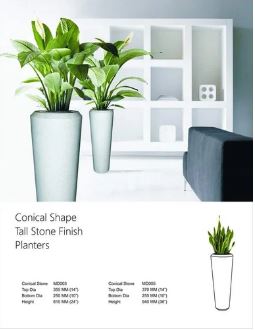 Stone Conical Planter