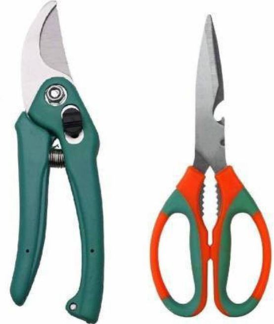 AGT Garden Scissor, Garden Cutter Gardening Cut Tools (Set Of 2)