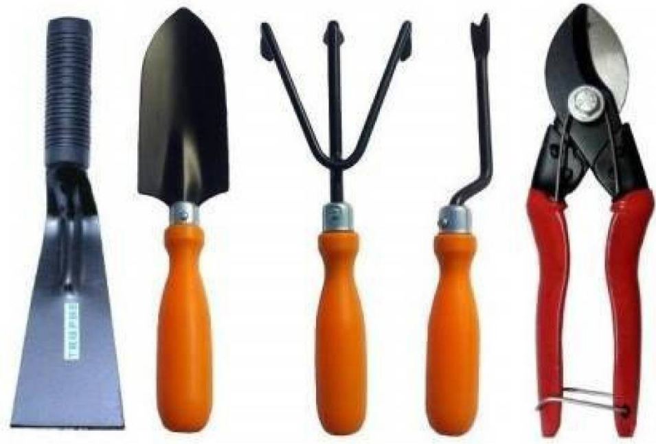 AGT Garden Tool Set - 35Tools (Weeder, Shovel and Cultivator Heavy Cutter )