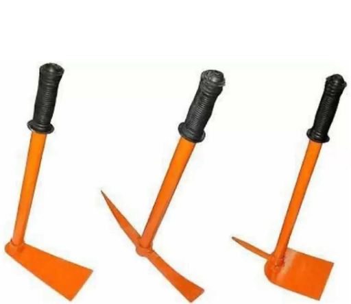 AGT Garden Tool Set Includes , Garden Hoe, Garden Tiller, Harden Hand Hoe With Prong Set of 3 Garden Tool Kit  (3 Tools)
