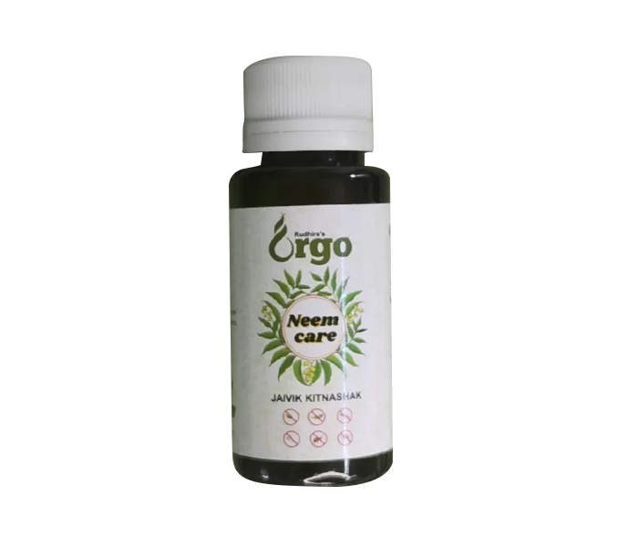 Orgo Neem Care Pesticide Best For Indoor/Outdoor Plants And Crops 100% Natural Jaivik Kitnashak 50 ml 