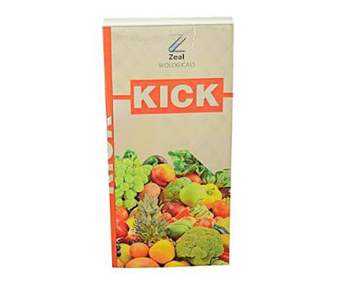 Zeal Biologicals Insecticide Kick Natural & Organic Sucking pest Controller Liquid Bacteria Bio Control Agent for Plants, Vegetables, Fruits, Garden Flowers, Agriculture Crops, Indoor & Outdoor Home Plants Nano Technology 5ml in 15litre of Water (150ml)