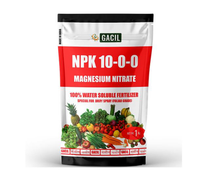 GACIL® Magnesium Nitrate NPK 10 0 0 Water Soluble Fertilizer 1 kg