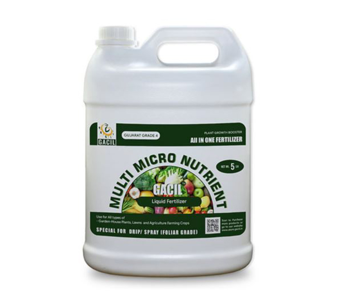 GACIL® Multi Micronutrient Liquid Fertilizer for Vegetables 5 Ltr