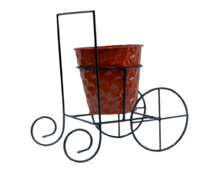 SMALL TROLLY WITH 1 PLANTER